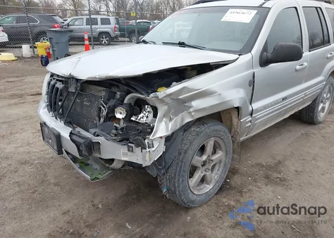 2004 Jeep Grand Cherokee Limited from USA, damaged, VIN 1J4GW58N74C346572